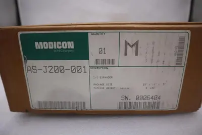 AS-J200-001 MODICON PLC MODULE NEW IN BOX STOCK G347