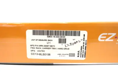 NEW VANTEC MRK-300ST-BK*C EZ-SWAP2 HARD DRIVE CARRIER MRK300STBKC