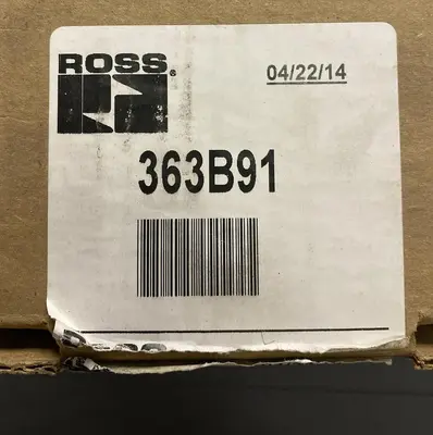 Used ROSS 363B91 Pump & Valve Parts Ohio US | Surplus Asset Holdings #1262454