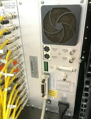 KEITHLEY 707A SWITCHING MATRIX WITH 7072 SEMICONDUCTOR MATRIX CARD plug ins