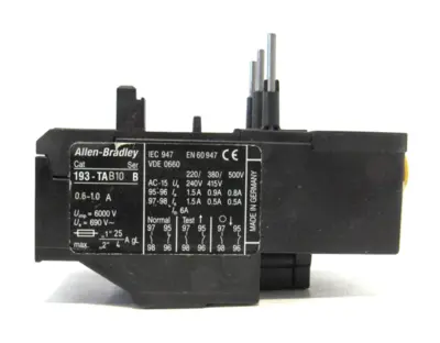 ALLEN BRADLEY 193-TAB10 OVERLOAD RELAY SER.B 193TAB10 NEW SURPLUS