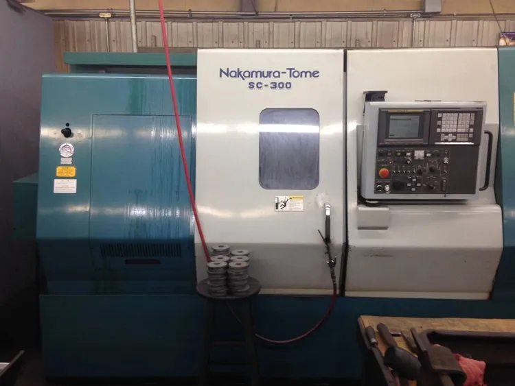 Used NAKAMURA TOME SC-300 CNC Lathes Illinois US | Lion Machinery 5 #96051