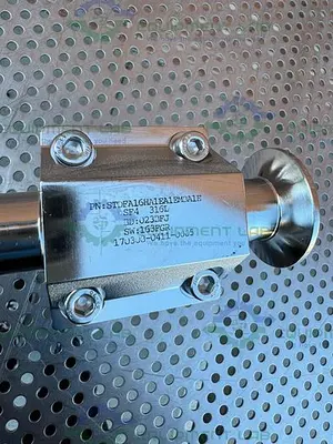 USED ACQUA SEAL 6155535 DIAPHRAGM VALVE W/ 1" SANITARY FITTING