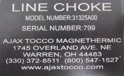 NEW AJAX TOCCO 31325A00 LINE CHOKE