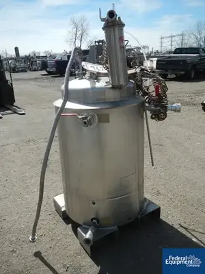 USED Alloy Products 25 Gal Alloy Products Receiver, S/S, 143#