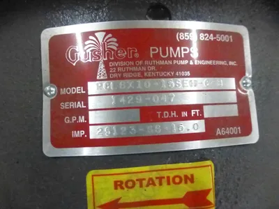 USED Gusher Pump PCL