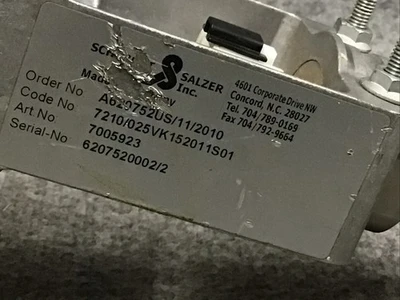 Used Schubert & Salzer 7210/025VK152011S01 Valve Seat & Guide Machines California US | Davliegogo LLC #1710423