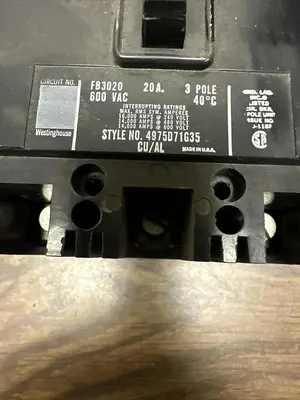 Used WESTINGHOUSE FB3020 Miscellaneous Equipment (Electrical & Power) Ohio US | Surplus Asset Holdings #1240372