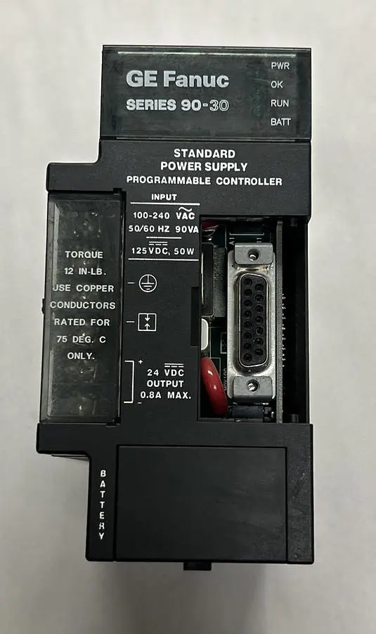 Used GE FANUC IC693PWR321U Miscellaneous Equipment (Electrical & Power) Ohio US | Surplus Asset Holdings #1235352