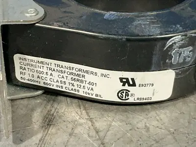 Used INSTRUMENT TRANSFORMERS 56RBT501 Transformers Ohio US | HGR 24 #1326128