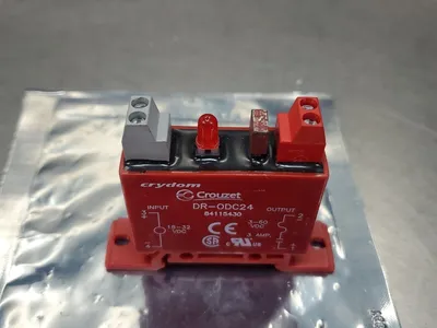 Crouzet DR-0DC24 Solid State Relay Rail Mount 3-60V 3A. 4A-8