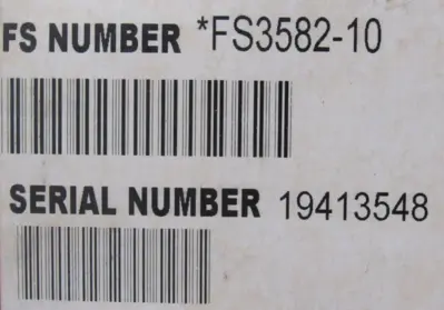 NEW FISHER FS3582-10 VALVE POSITIONER 3582 FS358210