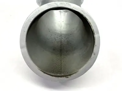 USED JACOB GALVANIZED RIGHT ANGLE PIPE 80MM DIAMETER DN