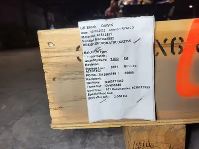 NEW KOMATSU XA5952
