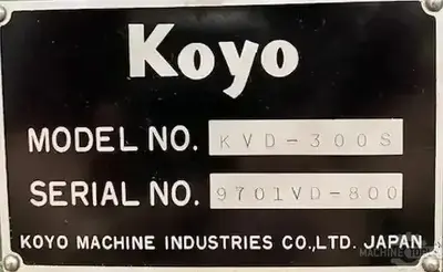 USED KOYO KVD-300S