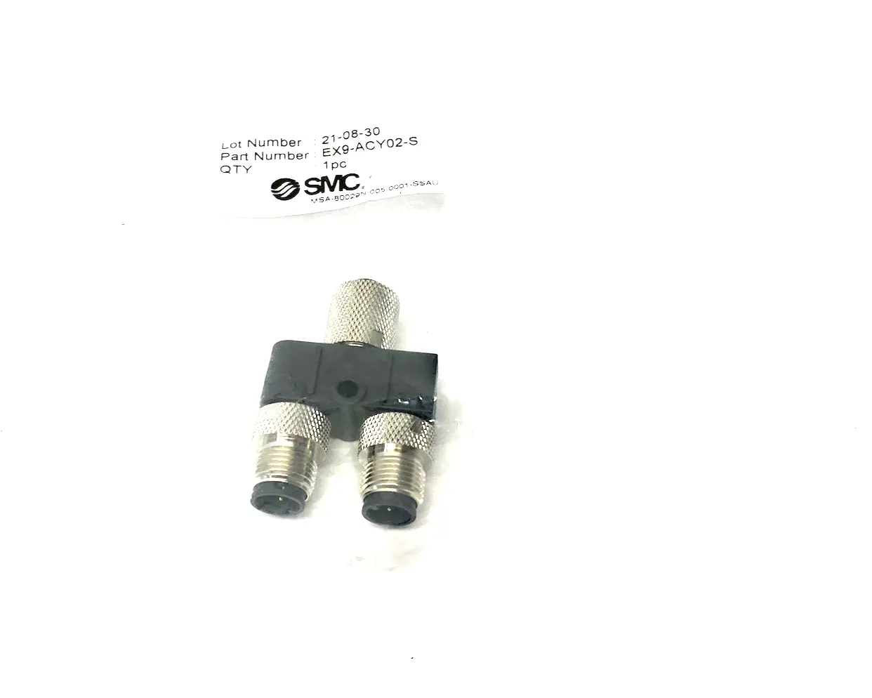 NEW SMC Y-SPLITTER BRANCH FOR IO LINK SERIAL TRANSMISSION PORT, CLASS B