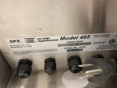Used SPX 465 200465-00000 Scales Ohio US | Surplus Asset Holdings #1365880