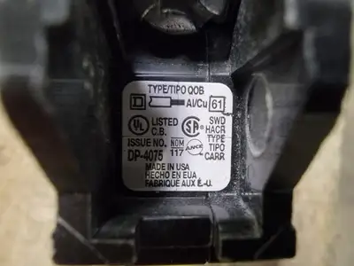 USED SQUARE D QOB115