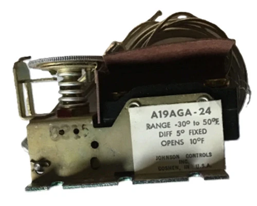 Johnson Controls A19AGA-24 Temperature Control [New]