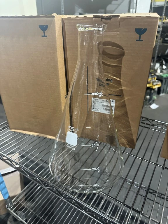 PYREX 4980 4000ML NARROW MOUTH LAB FLASK