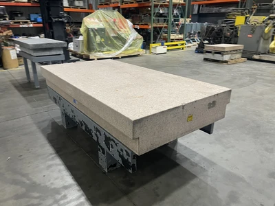 4′ x 8′ 12″ Thick Pink Granite Surface Plate