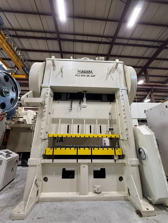 Used NIAGARA SC2-500-96-48 Straight Side Presses Michigan US | Rygate LLC 8 #22321