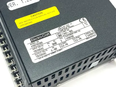 USED ELECTRO-CRAFT BRU SER ADVANTAGE LINE SERVO DRIVE 1-PHASE