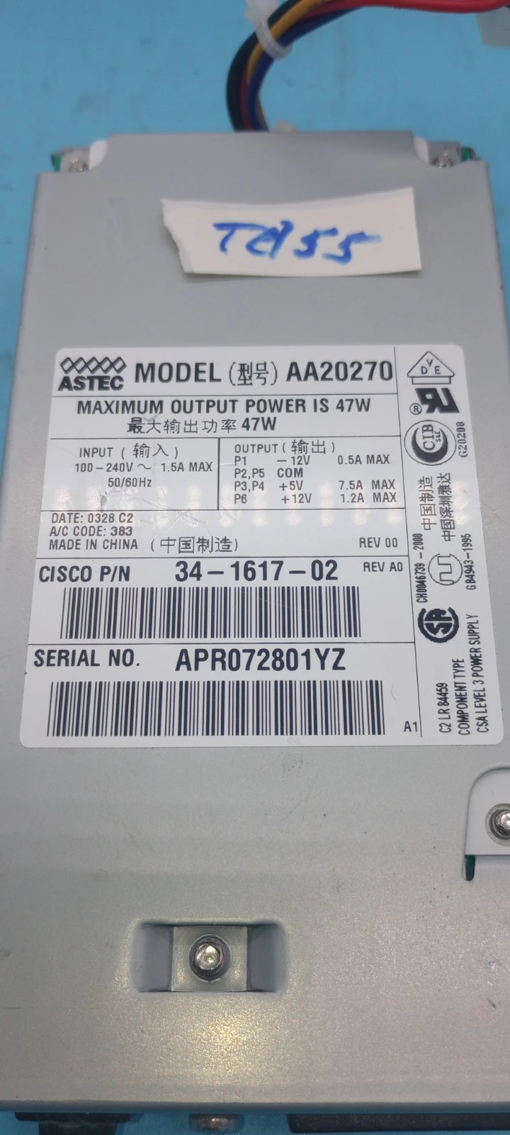 USED ASTEC CISCO AA20270 47