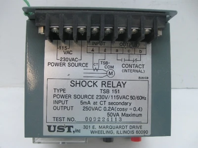 Used TSUBAKI TSB151 Relays & Switches Kentucky US | Industrial Parts R Us Inc. #356630
