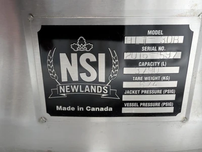 USED 2016 NSI NEWLANDS HLT30B