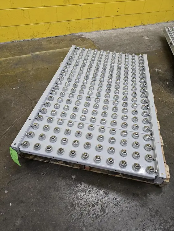 Used HYTROL ROLLER BALL TRANSFER  CONVEYOR Roller Conveyors Wisconsin US | Packer City Sales #1298033