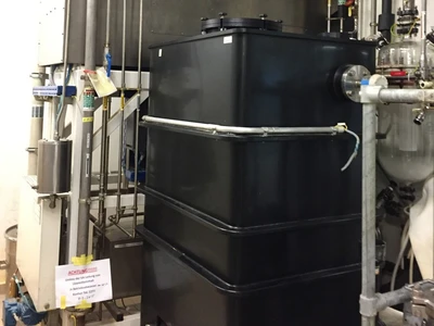 Heinkel HF 600 Inverting Filter centrifuge, 316L SS.