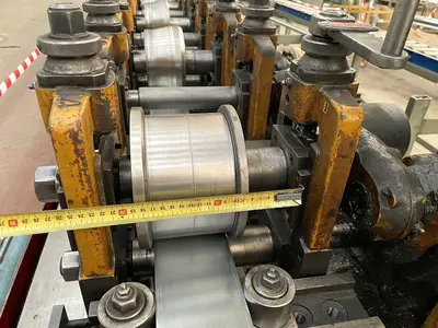 USED JIDET ROLLFORMING LINE WITH 7 TOOL SETS