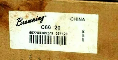 2 NEW BROWNING C60-20 ROLLER CHAINS C6020