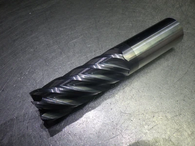 Monster 1" 6 Flute Carbide CR LG Endmill 1" Shank .03" R 292-401264 (LOC1571)