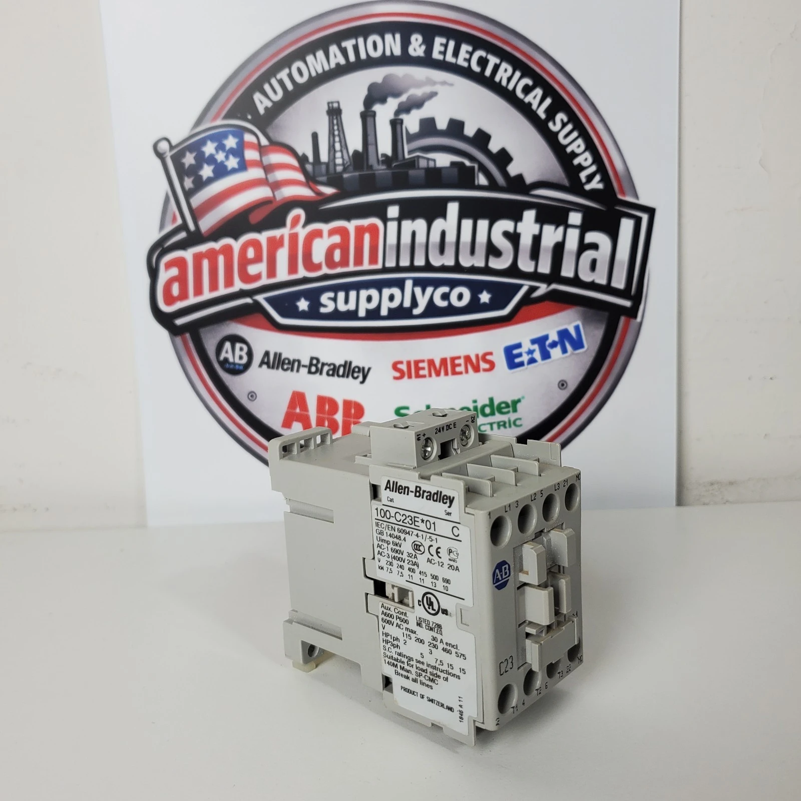 Used Allen-Bradley 100-C23E*01 PLC Contactors California US | American Industrial Supply Co. #1377151