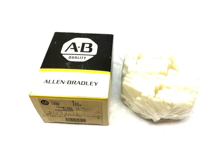 Used ALLEN-BRADLEY SER. A TERMINAL BLOCK END BARRIER, CE 600V Terminal Blocks | Maverick Industrial Sales #1102204