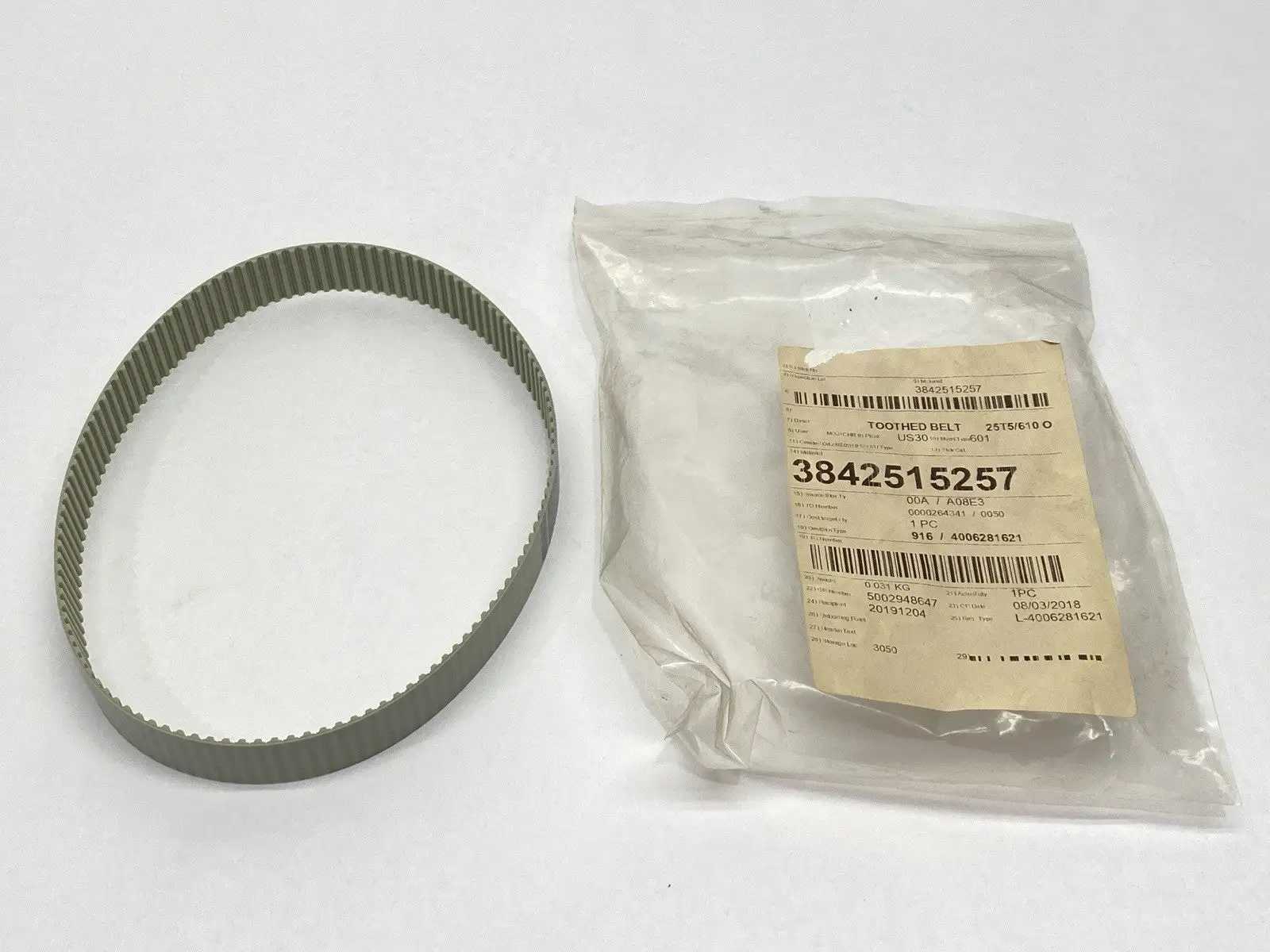 3 842 515 257 | Bosch Rexroth 3842515257 Toothed Belt 25T5/610 - New Other