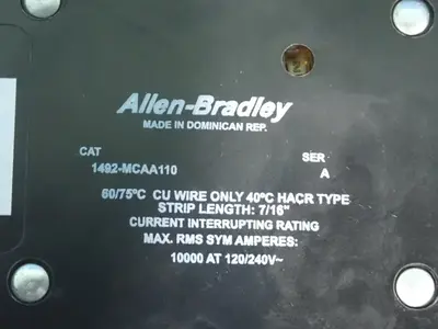 USED ALLEN BRADLEY 1492MCAA110