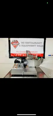 2017 Bizerba GSP-H Manual Gravity Feed Deli Slicer Fully Refurbished Tested & Working