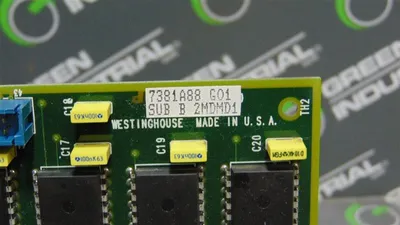 Westinghouse 7381A88G01 Ovation Memory Board 2MDMD1 Sub. B Used