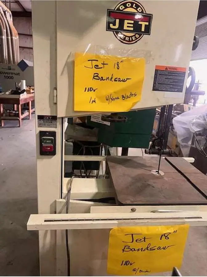 JET 18" BANDSAW