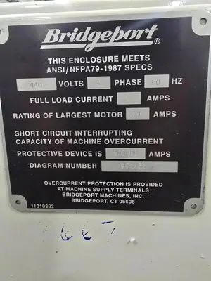 Used BRIDGEPORT EZ TRAK SX Vertical Mills Kentucky US | Aucto #565348