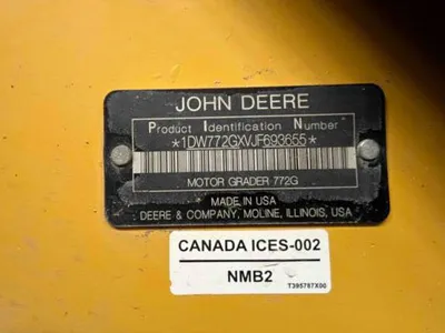 2018 John Deere 772G