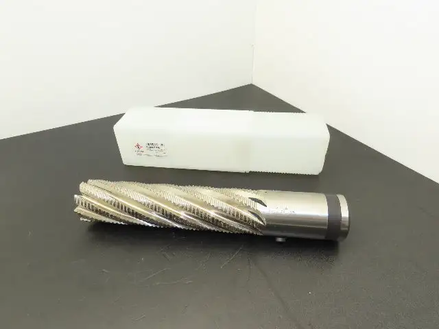 Cleveland C30776 Fluted Coarse Pitch Knuckle Rougher End Mill 2" Dia x 8" Flute