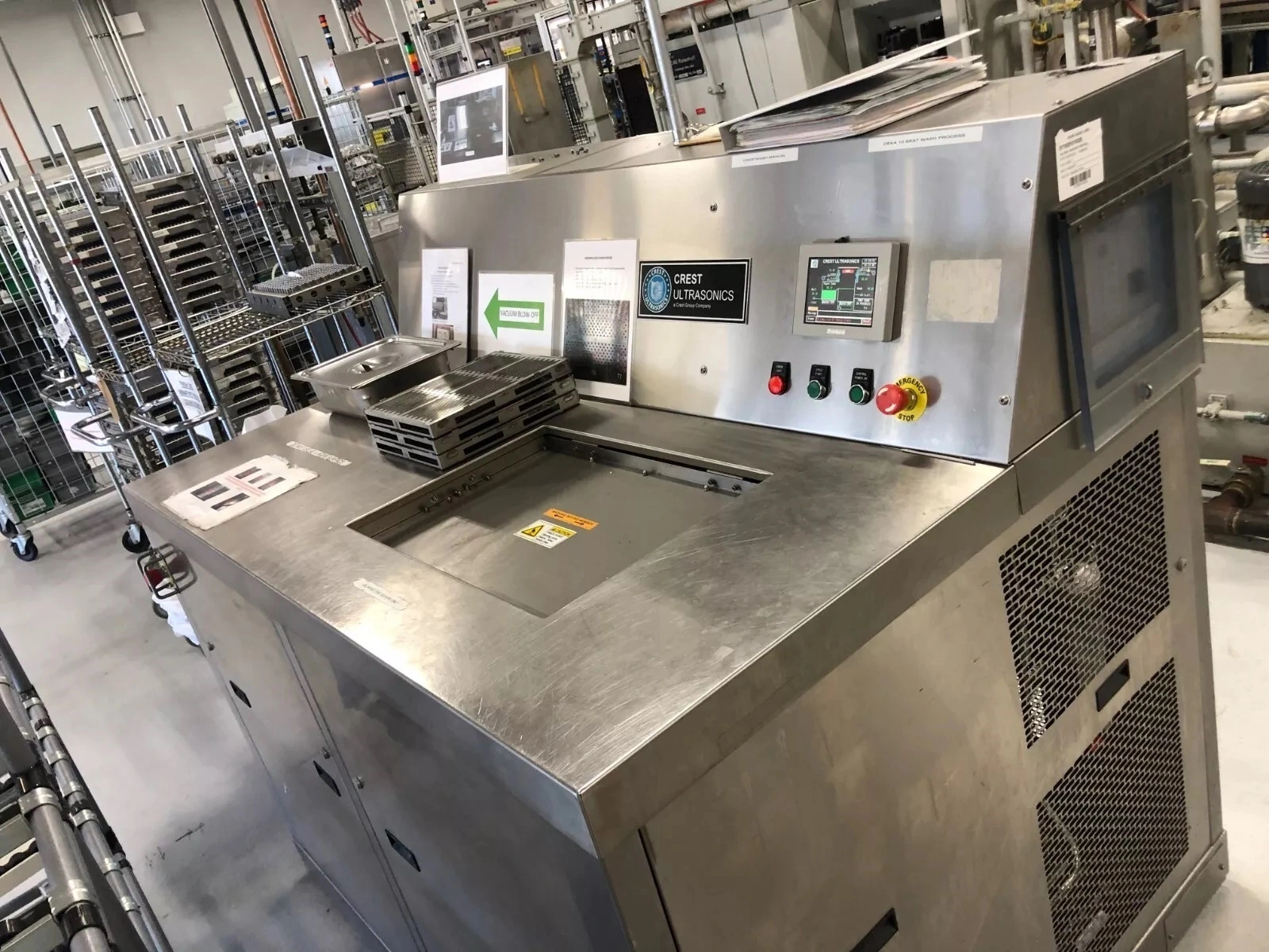 USED CREST ULTRASONICS F100-1812