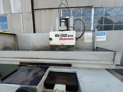 Okamoto ACC-1632DX, , AUTO IDF, 3X AUTO FEEDS, SURFACE GRINDER,