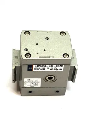 USED SMC SOFT START PNEUMATIC VALVE 1/4 IN PORT 0.2–1.0 MPA