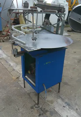 SPC9287  Accumulation Table 34" diameter rotary accumulation table Stainless Steel Contact Parts