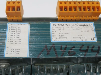 Used ELTRA _UNKNOWN_ Transformers | OCO Industrial #1699426